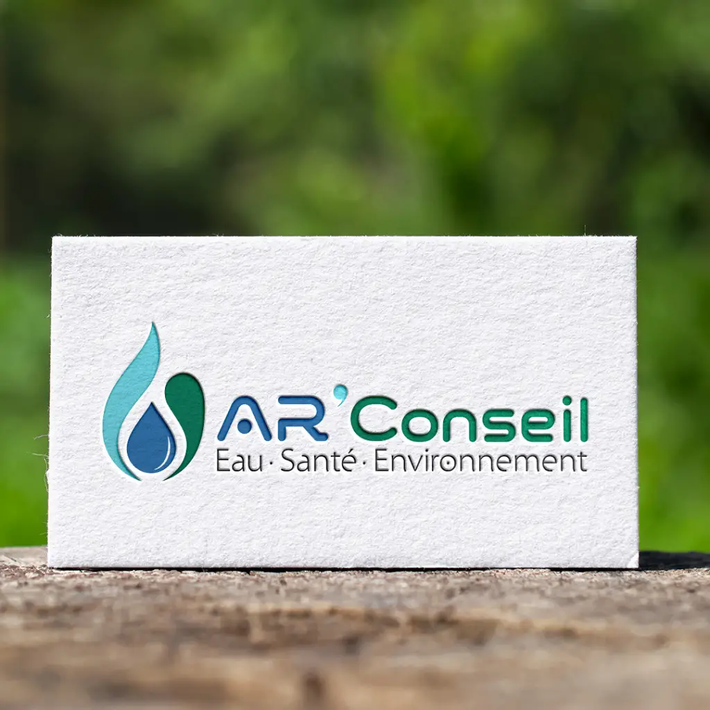 logo créé pour un consultant indépendant en eau et environnement