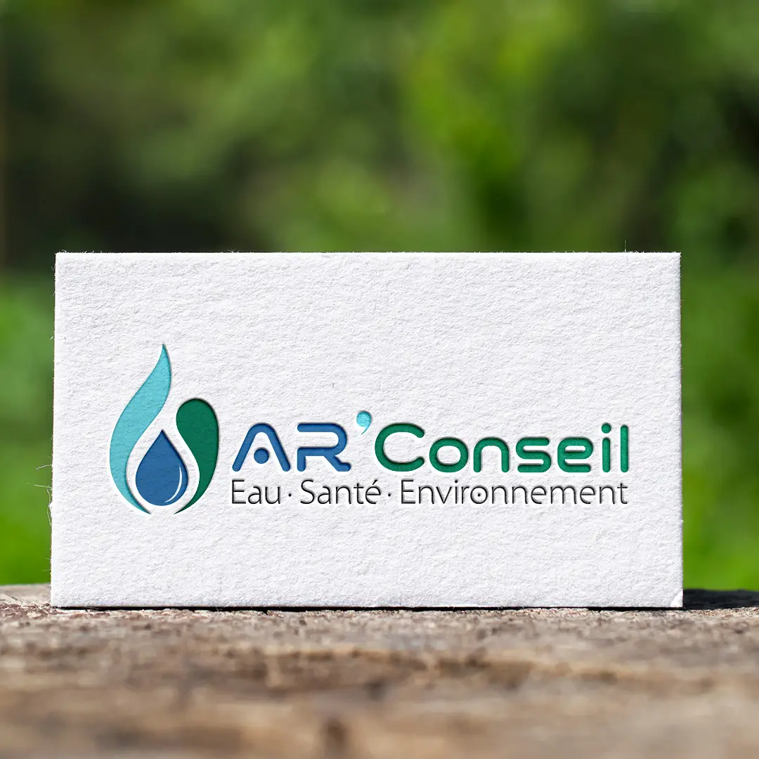 logo créé pour un consultant indépendant en eau et environnement