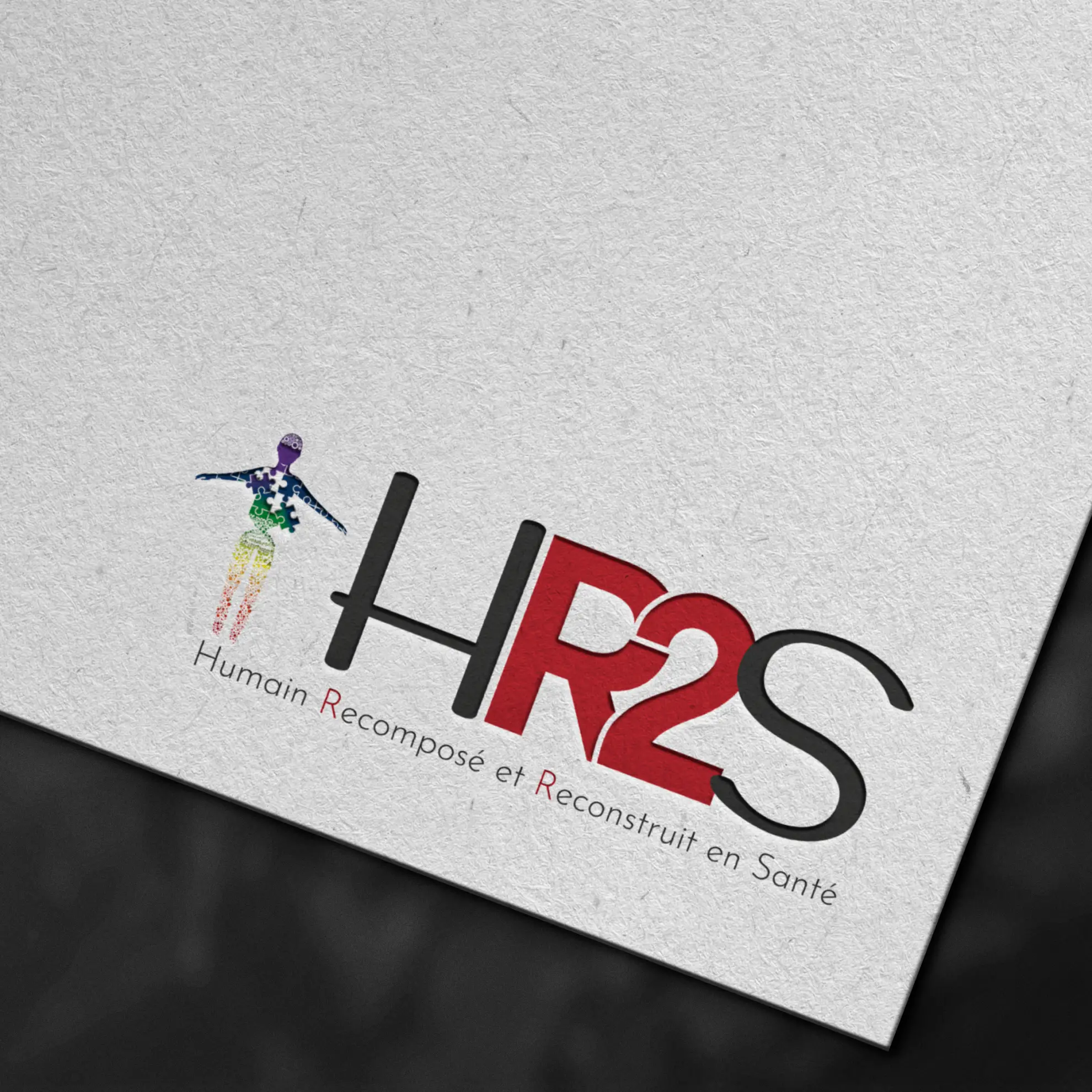 Identité visuelle et supports de communication créés pour HR2S